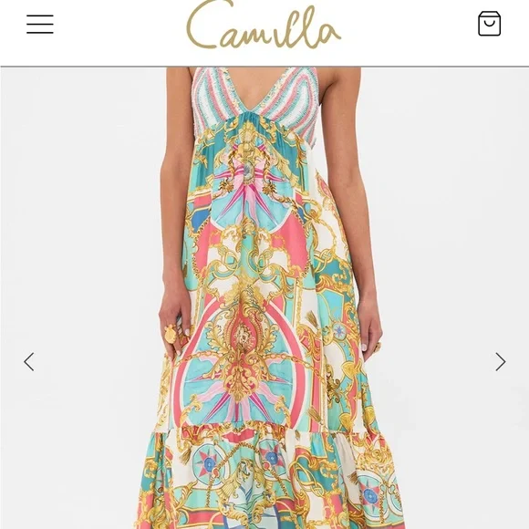 Jane & Delancey 🌹 shirt, top blouse tunic sleeve button collar paisley nautical - Picture 12 of 12